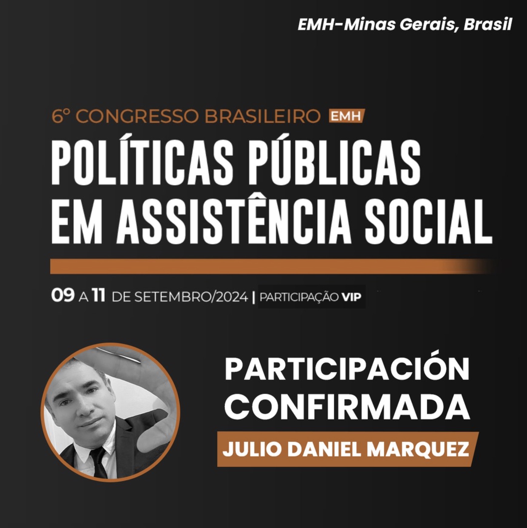 6to Congreso Brasileño de Políticas Públicas en Asistencia Social